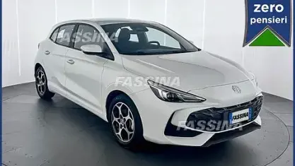 Usata MG MG3 Comfort 116 CV (85 kW) 2025 Bianco Utilitaria