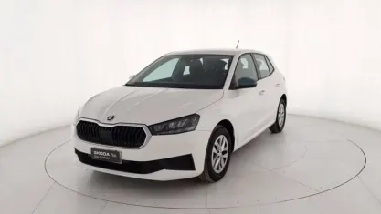 Usata Skoda Fabia Ambition 80 CV (58 kW) 2023 Bianco pastello Utilitaria
