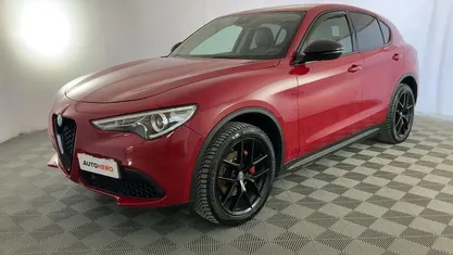 Rosso Usata 2018 Alfa Romeo Stelvio Executive SUV | 25.399 € (Buon prezzo)