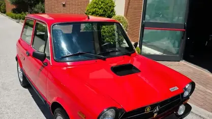 Usata Autobianchi A112 70 CV (51 kW) 1970 Rosso Utilitaria