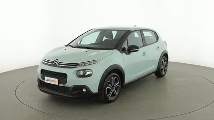 Usata Citroën C3 Feel 82 CV (60 kW) 2018 Verde Utilitaria