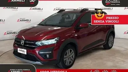 Usata Dacia Sandero Comfort 101 CV (74 kW) 2022 Rosso Berlina