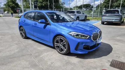 Usata BMW 118 M Sport 136 CV (100 kW) 2021 Blu Utilitaria