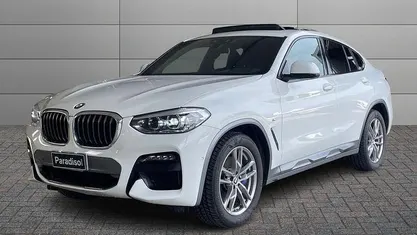 Usata BMW X4 M Sport 286 CV (210 kW) 2021 Bianco SUV