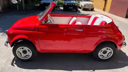 Usata Fiat 500 13 CV (9 kW) 1970 Rosso Utilitaria
