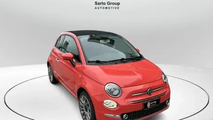 Usata Fiat 500C Lounge 69 CV (50 kW) 2016 Arancione Cabrio