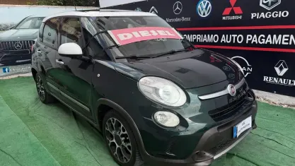 Usata Fiat 500L Trekking 85 CV (62 kW) 2014 Verde Monovolume