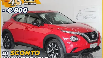 Usata Nissan Juke Enigma 114 CV (83 kW) 2021 Rosso SUV