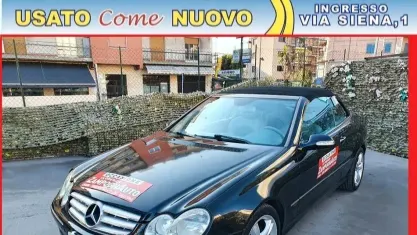 Usata Mercedes CLK240 Avantgarde 170 CV (125 kW) 2003 Bianco Cabrio
