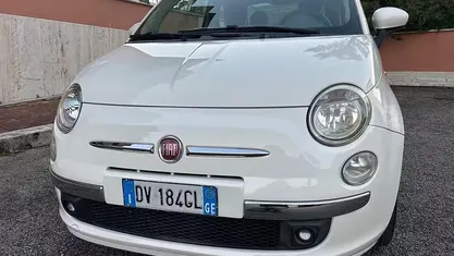 Usata Fiat 500 Lounge 69 CV (50 kW) 2009 Bianco Cabrio