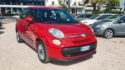 Usata Fiat 500L Lounge 85 CV (62 kW) 2012 Rosso Monovolume