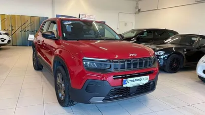 Usata Jeep Avenger Longitude 101 CV (74 kW) 2023 Rosso SUV