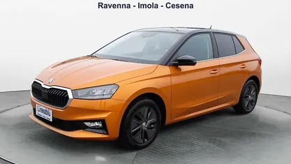 Usata Skoda Fabia Style 80 CV (58 kW) 2023 Arancione Berlina