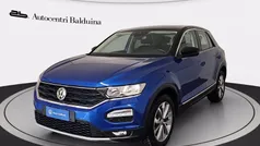 Blu ravenna metalizzato Usata 2019 VW T-Roc Advance SUV | 18.300 € (Buon prezzo)