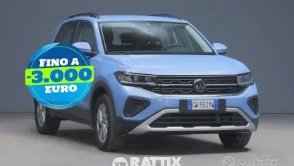 Usata VW T-Cross Life 95 CV (69 kW) 2024 Clear blue SUV