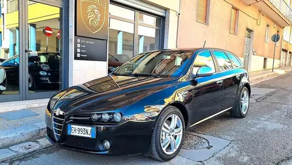 Usata Alfa Romeo 159 Progression 136 CV (100 kW) 2011 Nero Station wagon