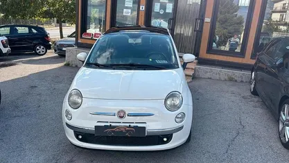 Bianco Usata 2010 Fiat 500 Lounge Tre volumi | 5490 € (Buon prezzo)