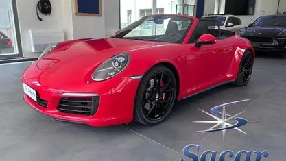 Rosso Usata 2017 Porsche 911 Carrera 4S Cabriolet Cabrio | 119.500 € (Buon prezzo)