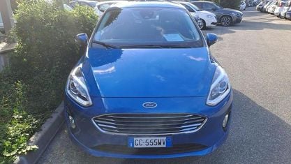 Usata Ford Fiesta Titanium 125 CV (91 kW) 2020 Blu Utilitaria