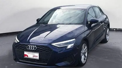 Usata Audi A3 Sportback Advanced 116 CV (85 kW) 2022 Blu Utilitaria