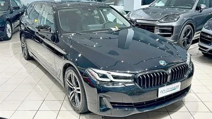 Usata BMW 520 190 CV (139 kW) 2022 Nero Station wagon