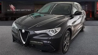 Usata Alfa Romeo Stelvio 160 CV (117 kW) 2021 Nero SUV