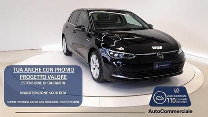 Occasion VW Golf VIII Style 116 ch (85 kW) 2023 Noir Citadine