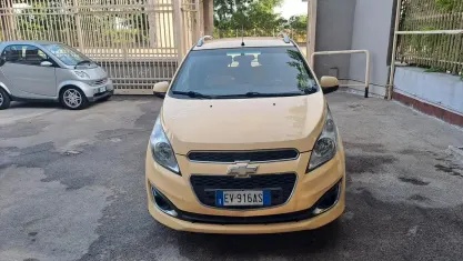 Usata Chevrolet Spark 68 CV (50 kW) 2014 Giallo Utilitaria