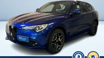 Usata Alfa Romeo Stelvio Veloce 210 CV (154 kW) 2020 Blu metallizzato SUV