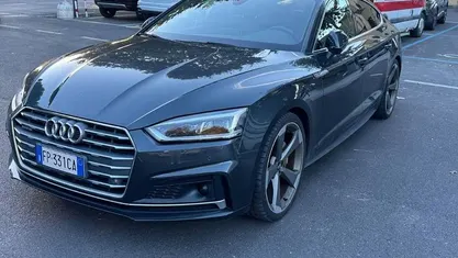 Usata Audi A5 Sportback S-Line 190 CV (139 kW) 2018 Gray Utilitaria