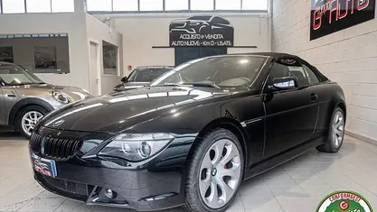 Usata BMW 630 Cabriolet 258 CV (189 kW) 2007 Nero Cabrio