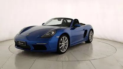 Usata Porsche 718 Boxster 299 CV (219 kW) 2017 Blu Cabrio