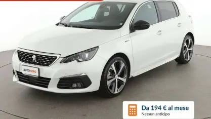 Usata Peugeot 308 GT-line 131 CV (96 kW) 2018 Bianco Berlina