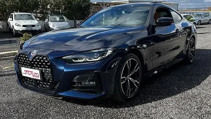 Usata BMW 420 M Sport 183 CV (134 kW) 2022 Blu Coupé