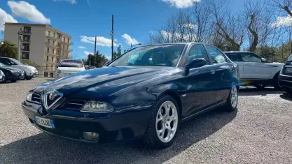 Usata Alfa Romeo 166 Progression 150 CV (110 kW) 2003 Blu Berlina