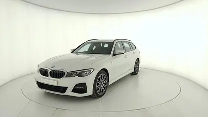 Usata BMW 320e M Sport 190 CV (139 kW) 2022 Bianco Station wagon