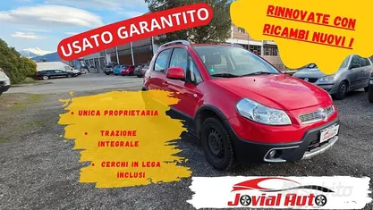 Usata Fiat Sedici 135 CV (99 kW) 2010 Rosso SUV