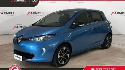 Usata Renault Zoe Intens 80 kW (109 CV) 2019 Blu Utilitaria