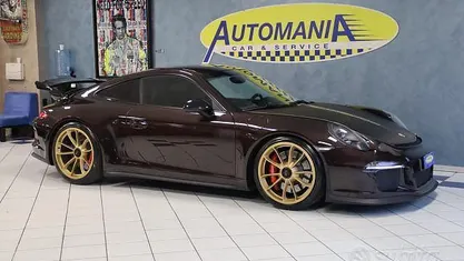 Usata Porsche 911 GT3 475 CV (349 kW) 2014 Verde Coupé