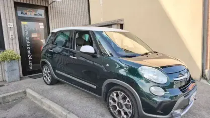Usata Fiat 500L Trekking 105 CV (77 kW) 2013 Verde smeraldo metallizzato Monovolume