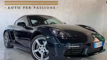 Usata Porsche Cayman 299 CV (219 kW) 2018 Blu Coupé