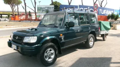 Usata Hyundai Galloper 100 CV (73 kW) 1999 Verde SUV