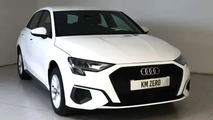 Usata Audi A3 150 CV (110 kW) 2023 Bianco Berlina