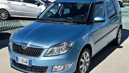 Usata Skoda Roomster Ambition 75 CV (55 kW) 2013 Blu/azzurro Monovolume