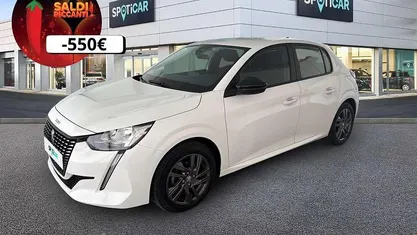 Bianco Usata 2022 Peugeot 208 Active Utilitaria | 12.900 € (Buon prezzo)