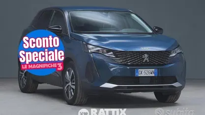Usata Peugeot 3008 Allure 131 CV (96 kW) 2022 Blue celebes SUV