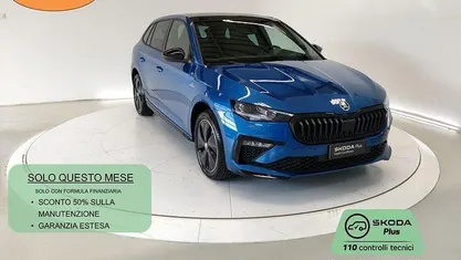 Blu Usata 2024 Skoda Scala Monte Carlo Due volumi | 24.200 € (Buon prezzo)
