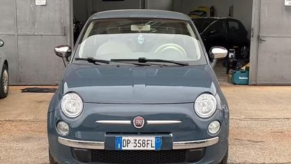 Usata Fiat 500 Lounge 69 CV (50 kW) 2009 Blu Cabrio