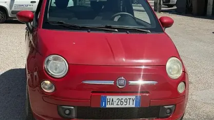 Usata Fiat 500 Lounge 75 CV (55 kW) 2007 Rosso Berlina