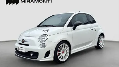 Gebraucht Abarth 500 135 PS (99 kW) 2009 Weiß Kleinwagen